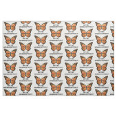 Retten Sie den Monarch-Schmetterling Stoff (Fat Quarter (45,7 x 55,9 cm))