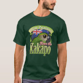 Retten Sie den NeuseelandKakapo T-Shirt (Vorderseite)