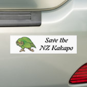 Retten Sie den NZ Kakapo - Autoaufkleber (Auf Auto)