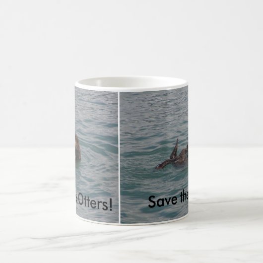 Retten Sie den Ottern Tasse (Mittel)