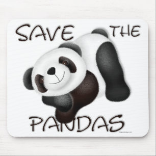 Retten Sie den Pandas Mousepad