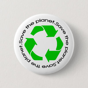 Retten Sie den Planeten Button