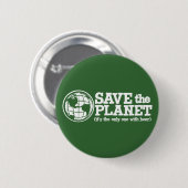 retten Sie den Planeten - er ist das einzige mit Button (Vorne & Hinten)