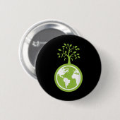 Retten Sie den Planeten - Rett der Earth Environme Button (Vorne & Hinten)