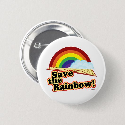 Retten Sie den Regenbogen! Button (Vorne & Hinten)