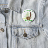 Retten Sie den RegenwaldSloth Button (Beispiel)