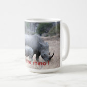 Retten Sie den Rhino! Kaffeetasse (VorderseiteRechts)