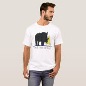 Retten Sie den Rhino T-Shirt (Vorne ganz)