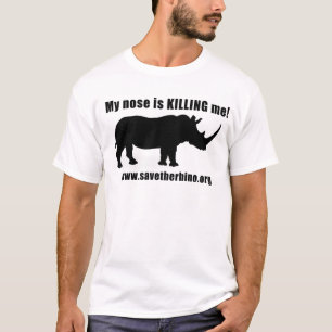 Retten Sie den Rhino T-Shirt