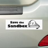 Retten Sie den Sandbox-Autoaufkleber Autoaufkleber (Auf Auto)