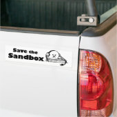 Retten Sie den Sandbox-Autoaufkleber Autoaufkleber (Auf Lkw)