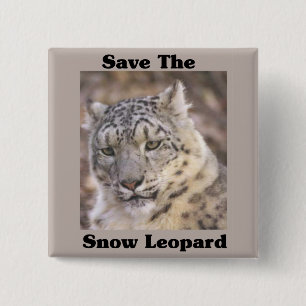 Retten Sie den Schnee-Leoparden Button