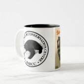 RETTEN Sie den SONNE-BÄREN Tasse (Vorderseite Links)