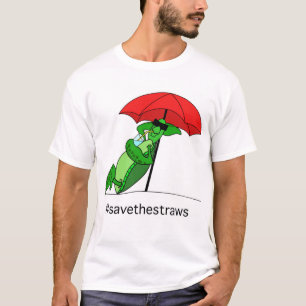 Retten Sie den Stroh-T - Shirt