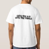 Retten Sie den T - Shirt A-10 (Rückseite)