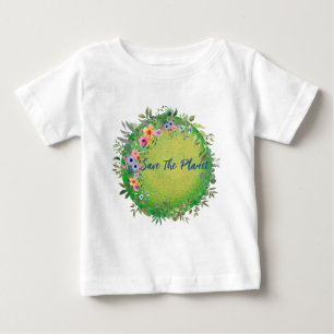 Retten Sie den T - Shirt Planet Baby