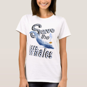 Retten Sie den Walen T - Shirt