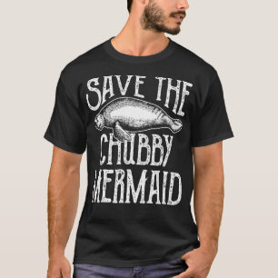 Retten Sie der Chubby Meerjungfrau Vintages T-Shirt