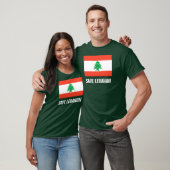 Retten Sie der Libanon-Waldgrün-T - Shirt (Unisex)