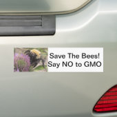 Retten Sie die Bienen ablehnen GVO-Autoaufkleber Autoaufkleber (Auf Auto)