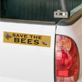 RETTEN SIE DIE BIENEN AUTOAUFKLEBER (Auf Lkw)