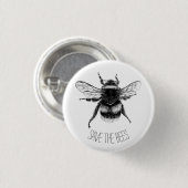 Retten Sie die Bienen Button (Vorne & Hinten)