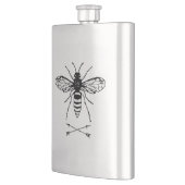 Retten Sie die Bienen Flachmann (Links)