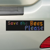 Retten Sie die Bienen gefallen lässigem Autoaufkleber (Auf Auto)