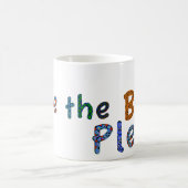 Retten Sie die Bienen gefallen lässiger Kaffeetasse (Mittel)