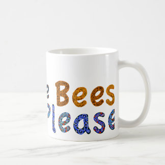 Retten Sie die Bienen gefallen lässiger Kaffeetasse