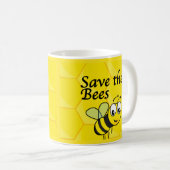 Retten Sie die Bienen Kaffeetasse (VorderseiteRechts)