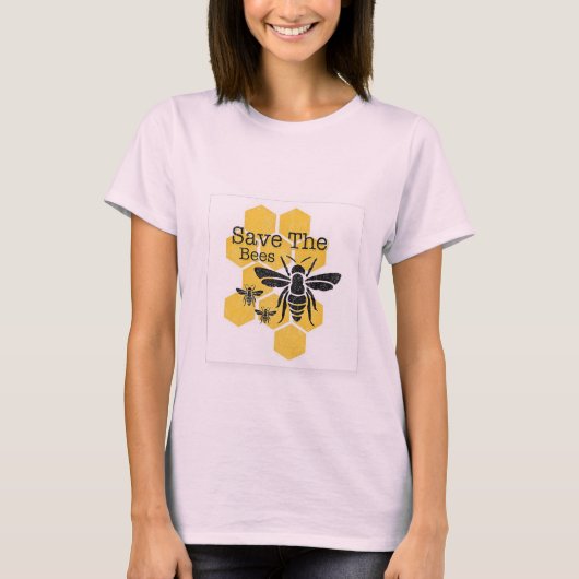 Retten Sie die Bienen T-Shirt (Vorderseite)