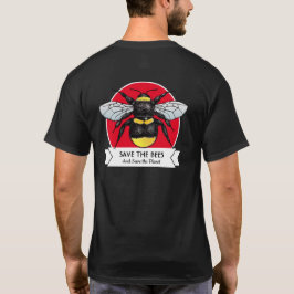 Retten Sie die Bienen und retten Sie dem Planeten T-Shirt