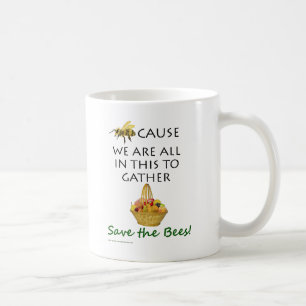Retten Sie die Bienen-zusammen Tasse