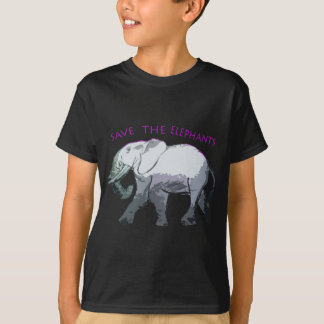 Retten Sie die Elefanten! T-Shirt