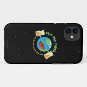 Retten Sie die Erde Case-Mate iPhone Hülle (Rückseite (Horizontal))