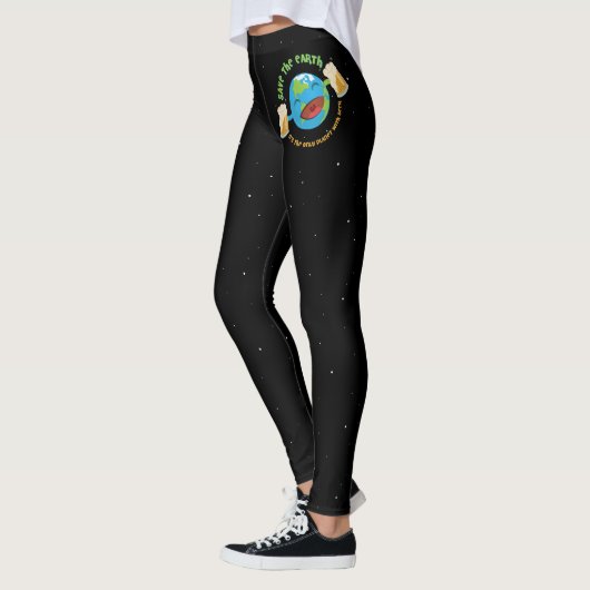 Retten Sie die Erde Leggings (Links)
