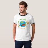 Retten Sie die Erde T-Shirt (Vorne ganz)