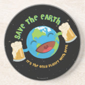 Retten Sie die Erde Untersetzer (Vorne)