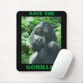 Retten Sie die Gorillas Mousepad (Mit Mouse)