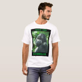 Retten Sie die Gorillas T-Shirt (Vorne ganz)
