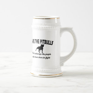 Retten Sie die Gruben Bierglas