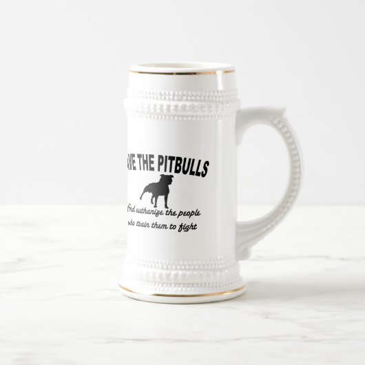 Retten Sie die Gruben Bierglas (Rechts)
