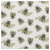 Retten Sie die Honig-Biene Stoff (Muster)