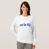 Retten Sie die Hunde T-Shirt (Vorne ganz)