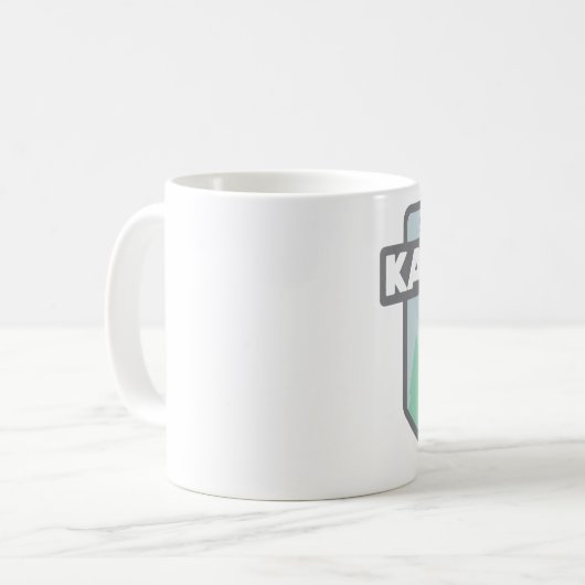 Retten Sie die Kakapo-Kaffee-Tasse Kaffeetasse (Vorderseite Links)