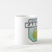 Retten Sie die Kakapo-Kaffee-Tasse Kaffeetasse (Mittel)