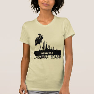 Retten Sie die Louisiana-Küste T-Shirt