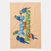 Retten Sie die Macaws Handtuch (Vertikal)