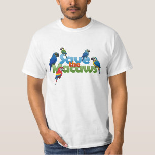 Retten Sie die Macaws T-Shirt